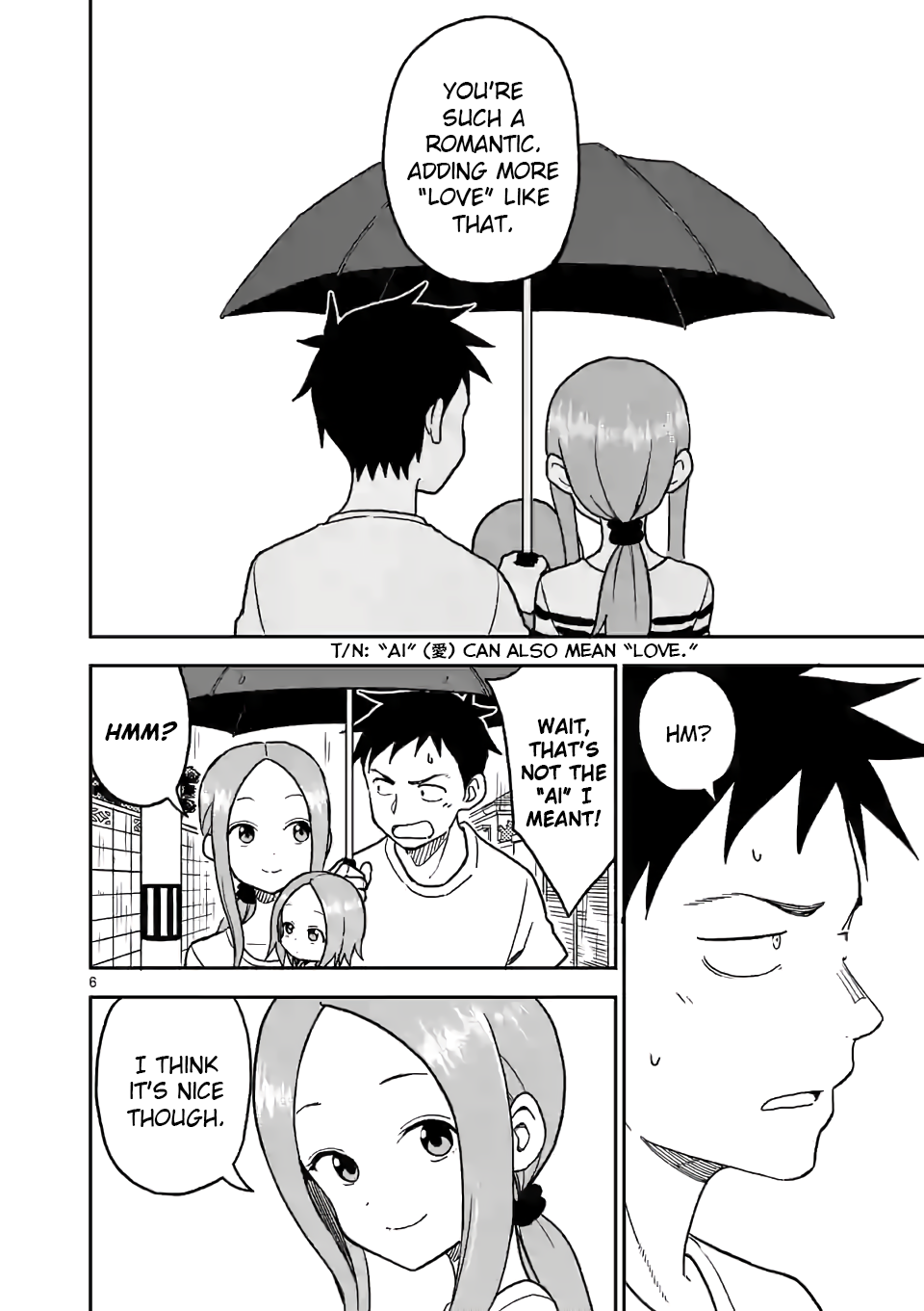 Karakai Jouzu no (Moto) Takagi-san Chapter 108 6